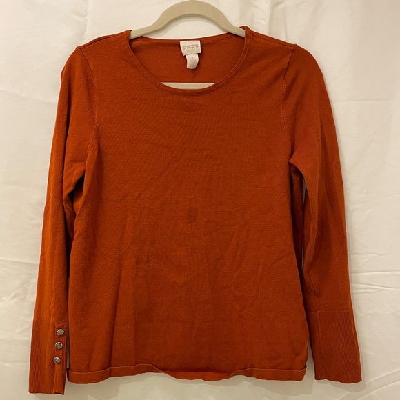 Chico's Sweaters - Terracotta Sweater